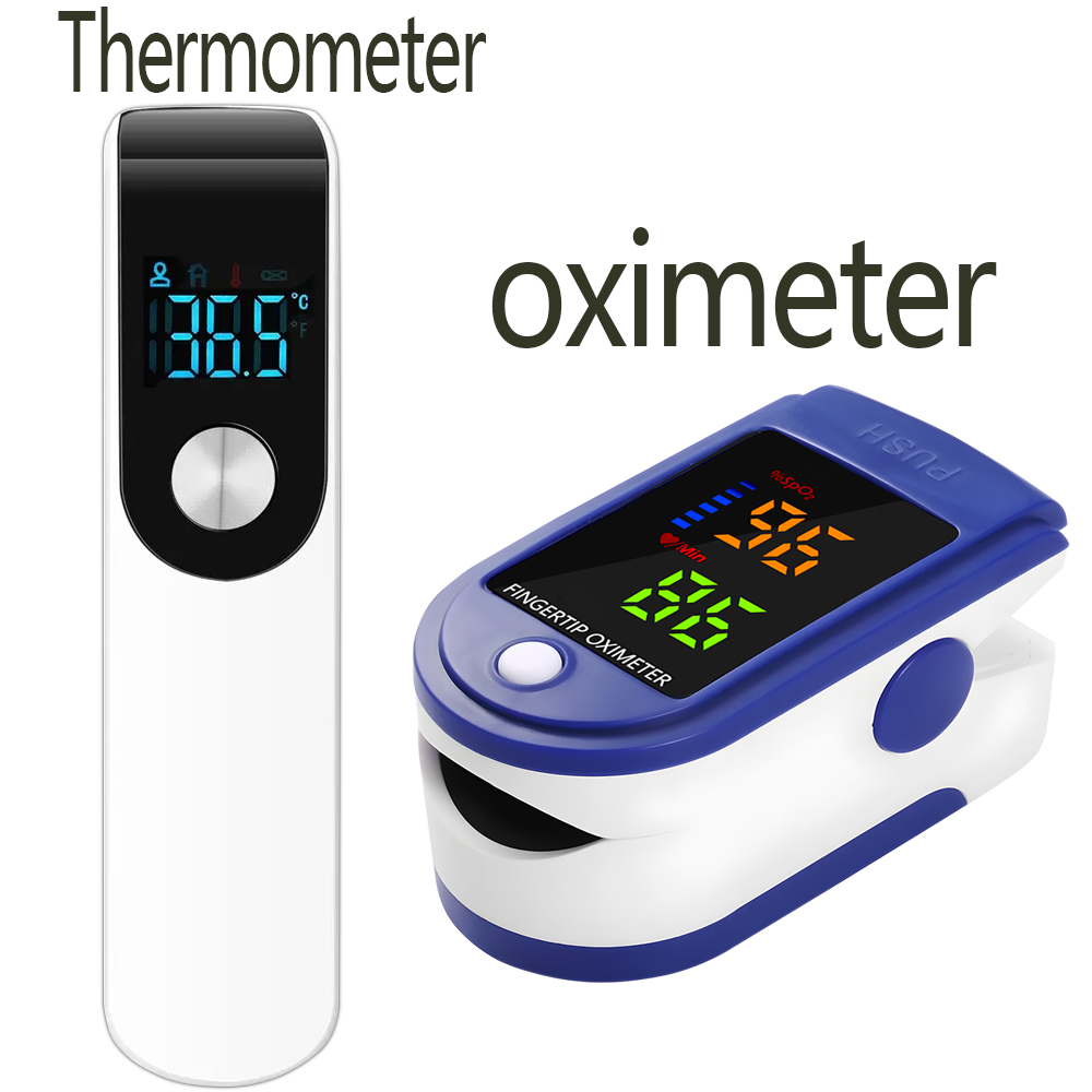 Pulse Oximeter - Medyczny termometr na czoło, pulsoksymetr na