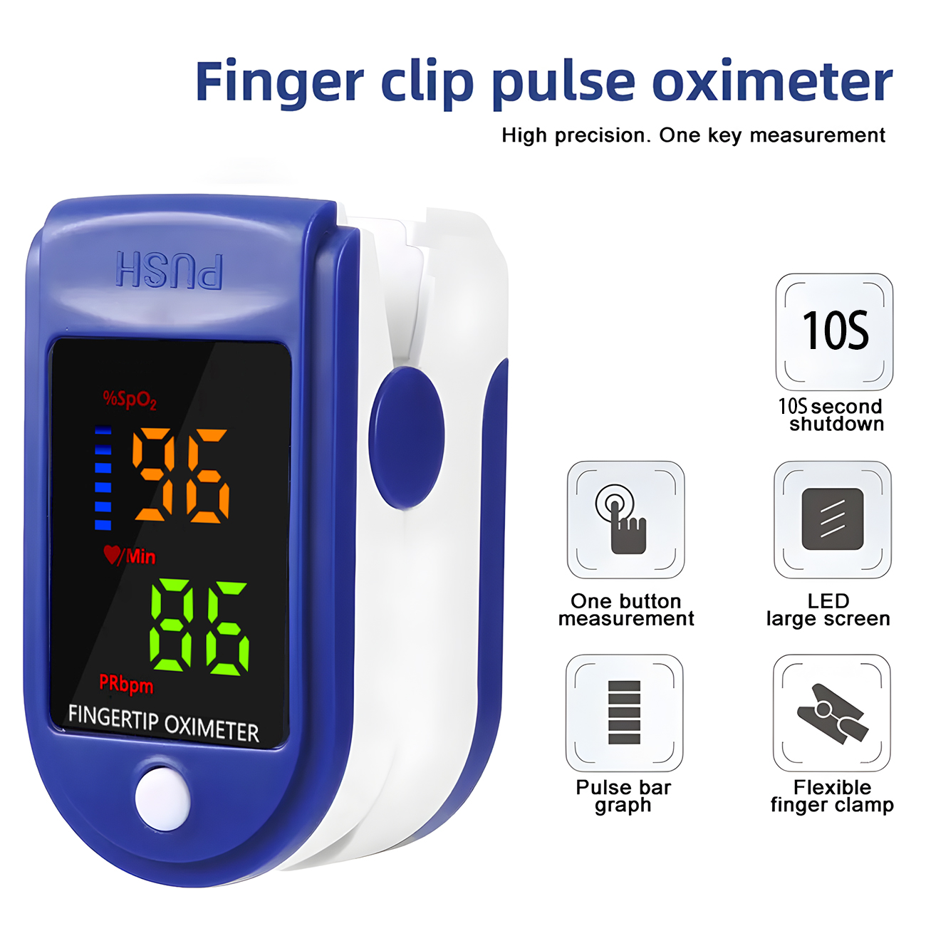 Cyfrowy termometr na podczerwi – Pulse Oximeter recenzja i cena