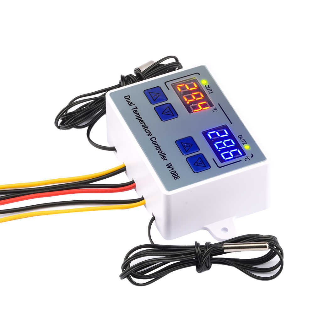 W1088 podwójny LED cyfrowy czu – Lab Incubator recenzja i cena