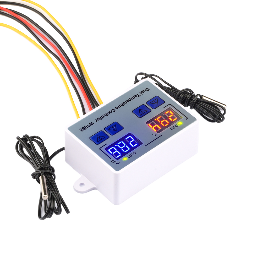 W1088 podwójny LED cyfrowy czu – Lab Incubator recenzja i cena