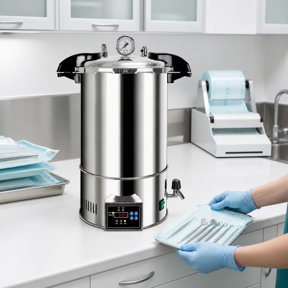 24L Cyfrowy Autoklaw Parowy St – Medical Lab recenzja i cena