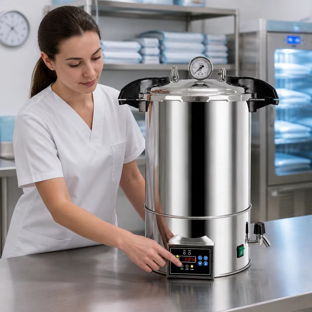 24L Cyfrowy Autoklaw Parowy St – Medical Lab recenzja i cena